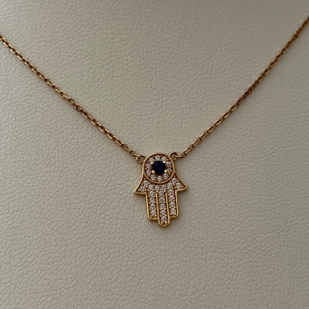 14k rose gold hamsa hand chain , , if you pay out of poshmark $180